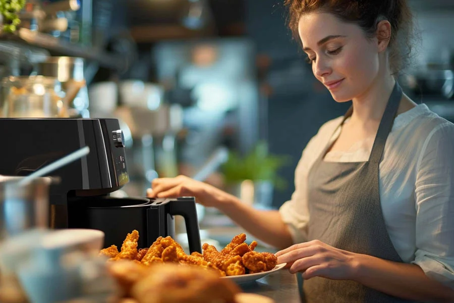 cooking air fryer