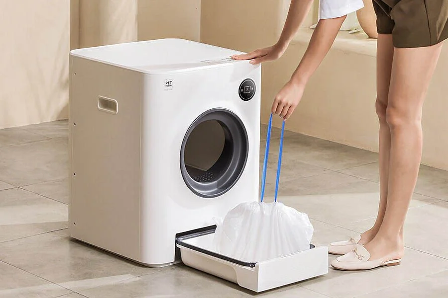 automatic kitty litter cleaner