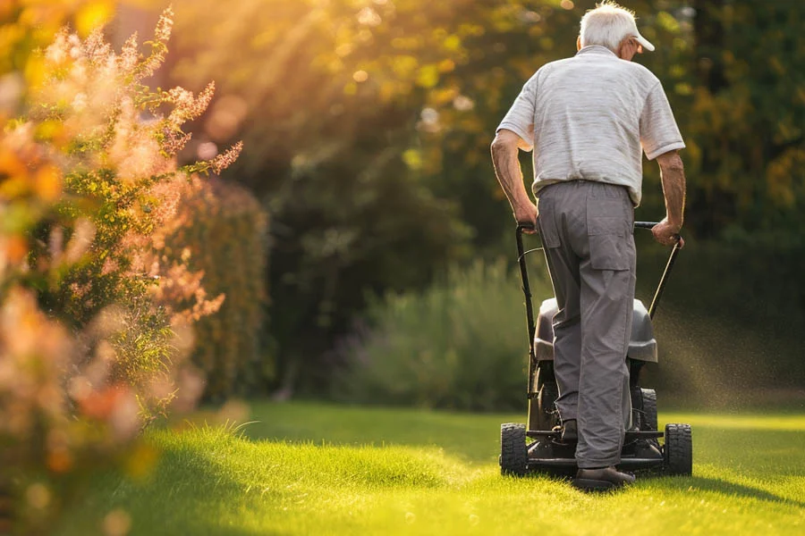 small mower